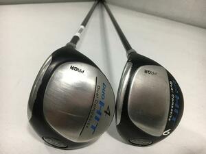 即決 中古 DUO HIT フェアウェイ 4W.9W オリジナルカーボン 選択なし M-30