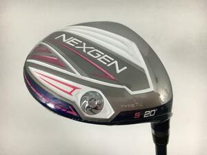 即決 中古未使用 NEXGEN 7 フェアウェイ 2019 レディス 5W E.I.F シャフト 20 1FLEX