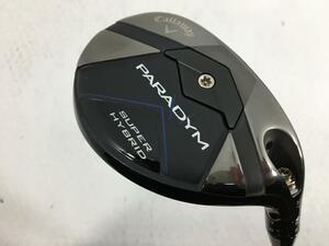 即決 中古超美品 PARADYM SUPER HYBRID (パラダイム スーパーハイブリッド) ユーティリティ 2023 (日本仕様) 4H VENTUS TR 5 for Callaway