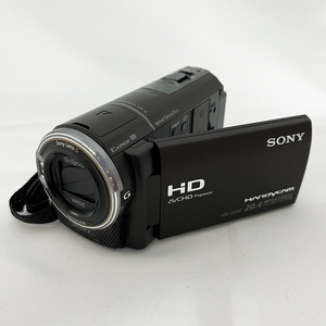 SONY HDR-CX590V ボルドーブラウン デジタルビデオカメラ Handycam ハンディカム 本体・バッテリーのみ