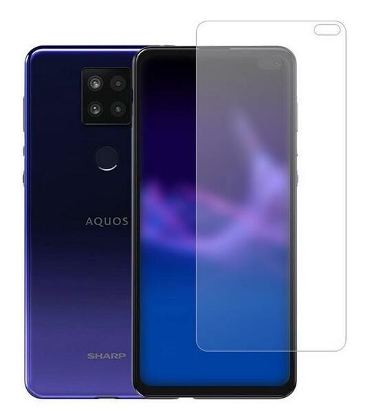 AQUOS sense4 Plus アクオス センス プラス ガラス 保護フィルム 旭硝子製 硬度９H 厚さ0.3mm 2.5D加工 液晶保護