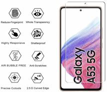 Galaxy A51 5G/A52/A53 旭硝子 ガラス フィルム クリア 液晶保護 ビックラウンドエッジ ガラスフィルム SC-54A SCG07 SC-53B SC-53C SCG15_画像7