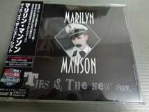 *マリリン・マンソンMARILYN MANSON/ディス・イズ・ザ・ニュー・シットTHIS IS THE NEW SHIT★帯付6曲入CD_画像1