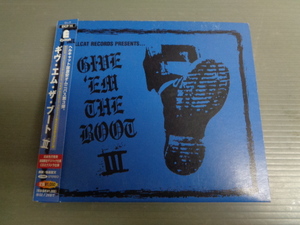 *V.A./ギヴ・エム・ザ・ブートⅢ HELLCAT RECORDS PRESENTS...GIVE EM THE BOOT Ⅲ★帯付CD ディスティラーズ、U.S.ボムズ、他