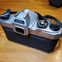 【ジャンク】ASAHI PENTAX SPOTMATIC　フィルムカメラ フラッシュ　Super-Lite　レザーケース　_画像3