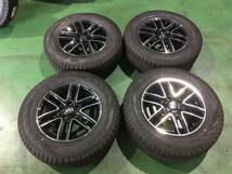 ｗ309-1-10 ☆215/70R16 中古4本+アルミホイール付き！ ヨコハマ アイスガードG075 2017年 デリカD:5/アウトランダーに♪ k120_画像1