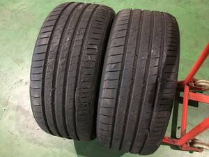 x980-4-1 ☆255/40R19 BS 中古2本！ ブリヂストン S007 2022年製 残溝7ｍｍ♪　 k60