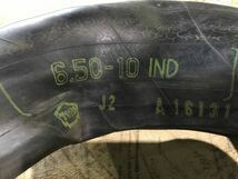 GT40③☆4本セット！中古チューブ＆フラップセット4本分　6.50-10／6.50R10　トーヨー製　_画像2