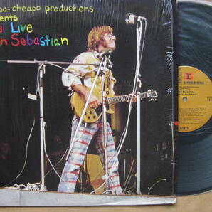 LP JOHN SEBASTIAN ジョン・セバスチャン CHEAPO - CHEAPO PRODUCTIONS PRESENTS REAL LIVE シュリンク付きの画像1