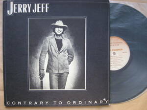 LP　JERRY JEFF WALKER ジェリー・ジェフ・ウォーカー　CONTRARY TO ORDINARY