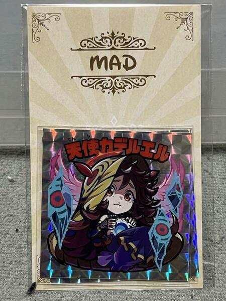 ☆即決☆ MAD 天使カデルエル 2枚セット 関西 シルクリエイト キラ シール さん家祭り まんだらけ ビックリマン 風 自作シール キラ ヘッド