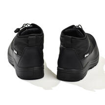 防寒ブーツ スノーブーツ スノーシューズ メンズ 暖かい ショート ブラック 黒 24.5cm_画像4