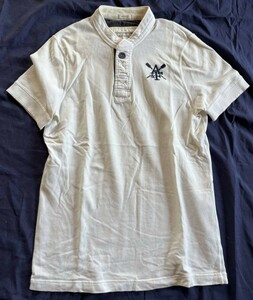 Abercrombie & Fitch アバクロンビーアンドフィッチ　半袖 Tシャツ メンズ　サイズL ヘンリーネック