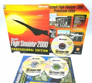 【同梱OK】 Microsoft Flight Simulator 2000 ■ プロフェッショナルエディション ■ 海外版 ■ ゲームソフト ■ フライトシミュレーター