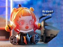 POP MART SKULLPANDA City of Night シリーズ Ardent Youth POPMART ポップマート スカルパンダ フィギュア 内袋未開封_画像1