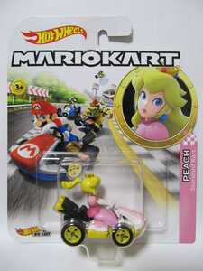 Hot wheels DIE CAST ホットウィール MARIO KART マリオカート PEACH ピーチ姫 スタンダード カート ミニカー 新品 スーパーマリオ