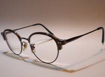 40090 BGS/Black Gallery Spectacles ブラックギャラリースペクタクル ボストン型 眼鏡フレーム_画像3