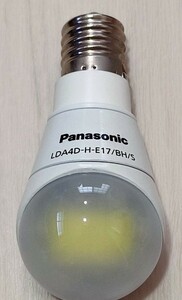 Panasonic パナソニック LED電球 E17 斜め取付専用 昼光色 LDA4DHE17BHS