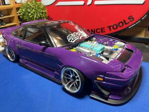 日産１８０SX　PANDORA　パンドラ製エンジンパーツ　SR20DET　1/10　ドリフト