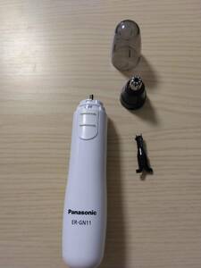 【美品】Panasonic ER-GN11 エチケットカッター（鼻毛カッター）