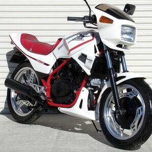 茨城 実働 現状 旧車 ホンダ VT250FC MC08 VT 250 FC 低走行 距離少ない 希少 当時物 書付 鍵付の画像1