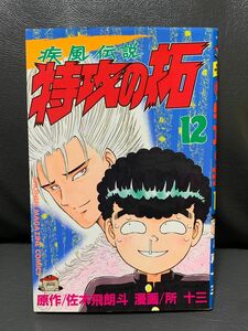 疾風伝説 特攻の拓12巻初版　 所十三