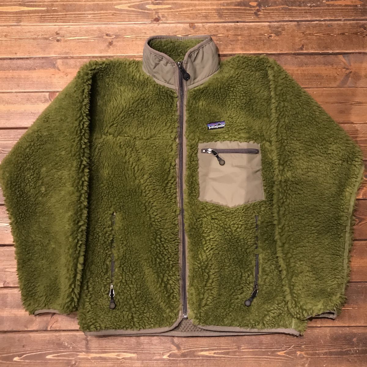 レア2001USA製patagoniaレトロカーディガンXS★レトロXダスパーカ