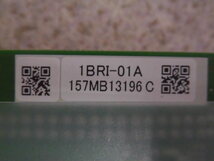 Z#B2 3016# 保証有 SAXA 1BRI-01A 1デジタル局線ユニット サクサ PT1000(Croscore,IPOffice対応) 15年製_画像5