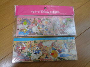  Disney * retro * Donald * daisy * memory *2 pcs. set * Tokyo Disney resort *disney* chocolate Clan chi*4 pattern 