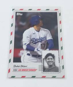 【 2023 Topps MLB Holiday 】 大谷翔平 Shohei Ohtani #1 Los Angeles Dodgers ③ ※商品説明必読願います