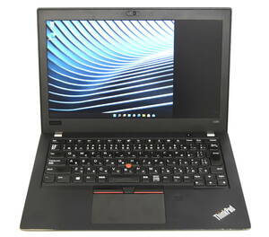 全国無料 ♪ Lenovo ThinkPad X280 Core i5-8350U 1.7(3.6)GHz/NVMe 256GB/8GB/12.5 FHD 1920x1080/無線/Bt/Webカメラ/W11&リカバリ ♪J02