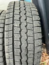 ダンロップ スタッドレス 冬タイヤ　195/75R15ウィンターマックス　LT03M 6本セット　2022年製　キャンターエルフダイナ_画像9