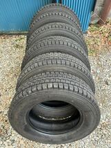 ダンロップ スタッドレス 冬タイヤ　195/75R15ウィンターマックス　LT03M 6本セット　2022年製　キャンターエルフダイナ_画像1