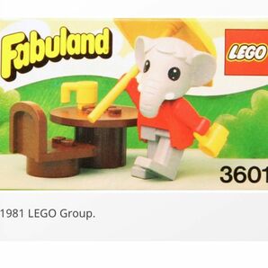 Lego Fabuland 3601 Elton Elephant レゴ 象　ゾウ　欠品あり