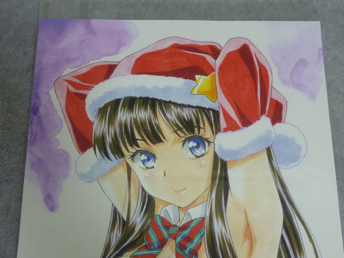 Comiket 103 C103 Single Encouragement Akira Kawarajima Handschriftliche Illustrationstafel Takina Inoue Santa NUDE♪ Signiert Nicht zum Verkauf, Comics, Anime-Waren, Andere