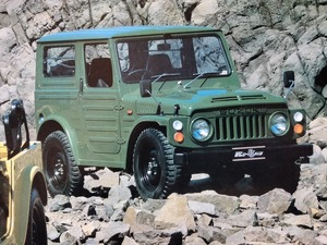 スズキ ジムニー 55 / 8 エイト 幌 メタルドア バン 1970年代 当時物カタログ !! ☆ SUZUKI JIMNY SJ10 SJ20 国産車 絶版 旧車カタログ