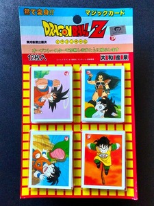 ドラゴンボール Z 放映当時物 マジックカード 12枚入り 未使用 熱で変身 悟空 !! ☆ DRAGONBALL Z Magic Card 東映 フジテレビ ST玩具 (s