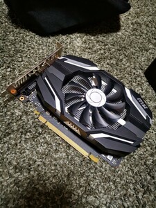 グラフィックボード MSI GEFORCE GTX 1050 TI 4G OCV1　NVIDIA　HDMI DisplayPort　DVI 3画面出力　モンハン　FF快適に動くと思います