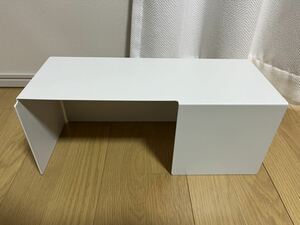 「無印良品／使い方の選べるスチールスタンド／廃盤」 送料込 ライトグレー 良品生活 MUJI