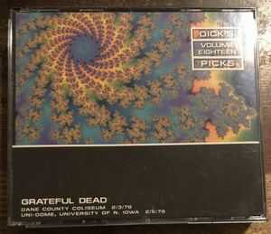 Grateful Dead / Dick’s Picks Vol.18 / Dne County Coliseum 2/3/78 / Uni-Dome, University Of N. Iowa 2/5/78 / 3CD / グレイトフルデ