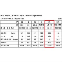 リトルプレゼンツ N3 ウエストハイウエーダー マッドグレイ W-45　XL_画像7