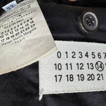 マルジェラ Maison Martin Margiela 14 八の字ライダース 44サイズ 11AW ブラック_画像4