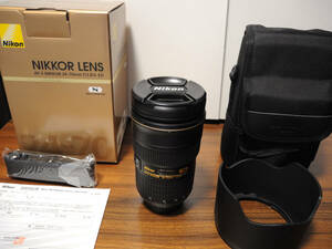 美品！NIKON一眼レフ用NIKKORレンズ！大三元！AF-S NIKKOR 24-70mm f/2.8G ED！ニコンでメンテ済み！！ナノクリスタルコート！