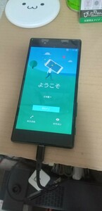 1円スタート　Xperia Z5 SO-01H docomo グリーン 32GB ジャンク