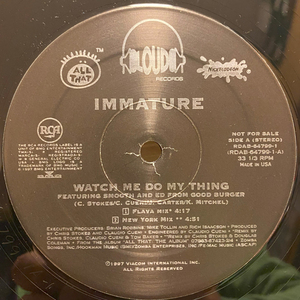 IMMATURE / WATCH ME DO MY THING - remix