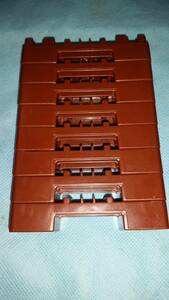  Plarail : Brown tea color . legs 8 piece parts .. enhancing 2312/ ok panama 