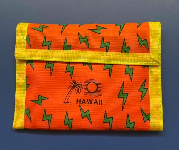 マジックテープ式財布　サイフ　ハワイ