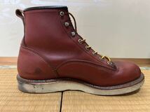 レッドウィング アイリッシュセッター プレーントゥ 赤茶 REDWING 2907 サイズ7.5インチ_画像6