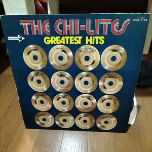 ソウル国内中古盤レコード　The Chi Lites Greatest Hits ビヨンセ Crazy Love ネタ　Soul
