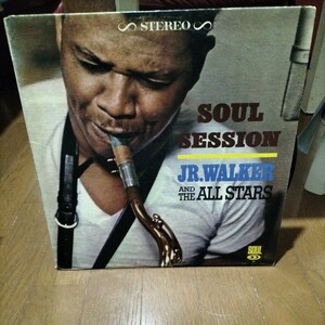 ソウル中古輸入盤レコード　Jr.Walker Soul Session　モータウン　1966年　米国盤SS702 Soul モッズ　Motown